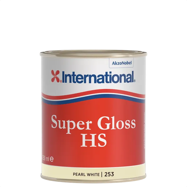 International International Super Gloss HS - Pearl White 253 - 750 ml