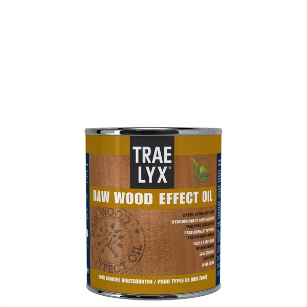 Trae Lyx Trae Lyx Raw Wood Effect Oil Donker Hout - 250 ml