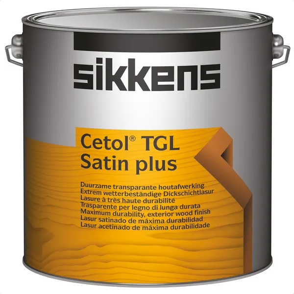 Sikkens Sikkens Cetol TGL Satin Plus - Kleurloos - 2,5 l