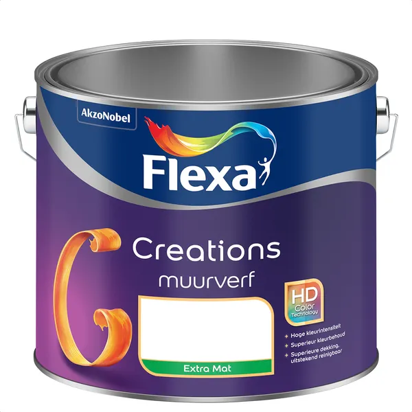 Flexa Flexa Creations Muurverf Extra Mat - Mengkleur - 2,5 l