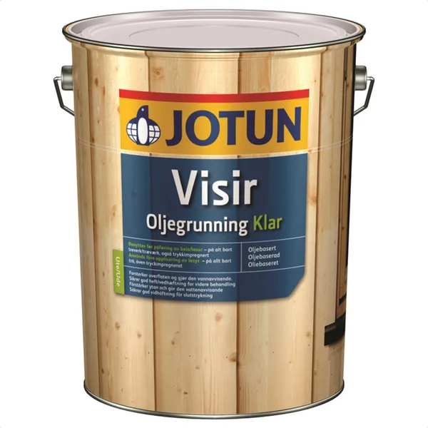 Jotun Jotun Visir Oljegrunning Klar - Kleurloos - 9 l