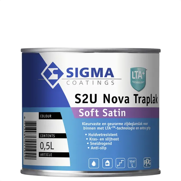 Sigma Sigma S2U Nova Traplak Soft Satin - Mengkleur - 500 ml