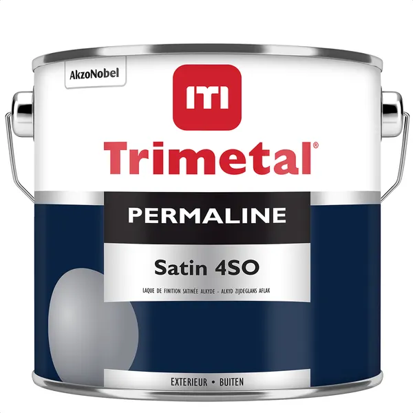 Trimetal Trimetal Permaline Satin 4SO - Mengkleur - 2,5 l