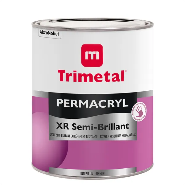 Trimetal Trimetal Permacryl XR Semi Brillant - Mengkleur - 1 l