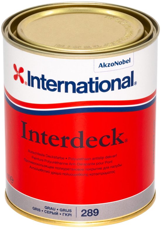 International Interdeck - Grey 289 - 750 ml
