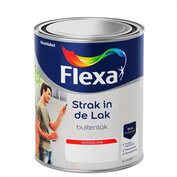 Flexa Flexa Strak in de lak hoogglans - Mengkleur - 1 l