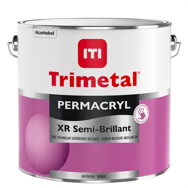 Trimetal Trimetal Permacryl XR Semi Brillant - Mengkleur - 2,5 l