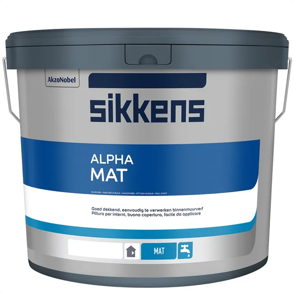 Sikkens Sikkens Alpha Mat - Mengkleur - 2,5 l