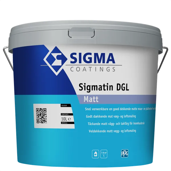 Sigma Sigma Sigmatin DGL Matt - Mengkleur - 10 l