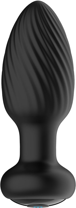 Nexus - Tornado Roterende Butt Plug - Zwart