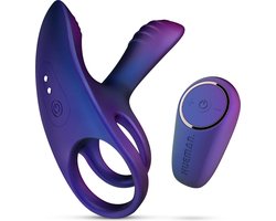 Hueman - Vibrerende Cockring - Paars