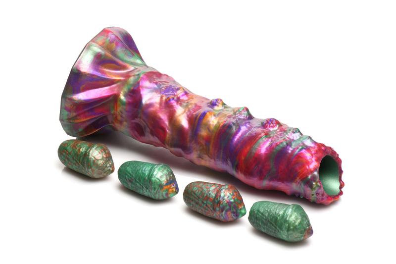 Ovipositor Dildo Met Eieren