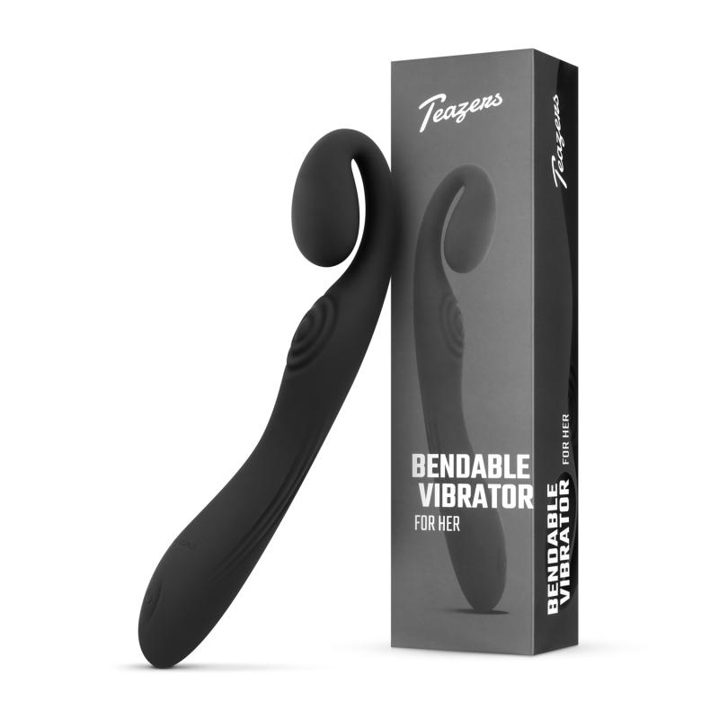 Teazers Teazers Flexibele Vibrator - Zwart