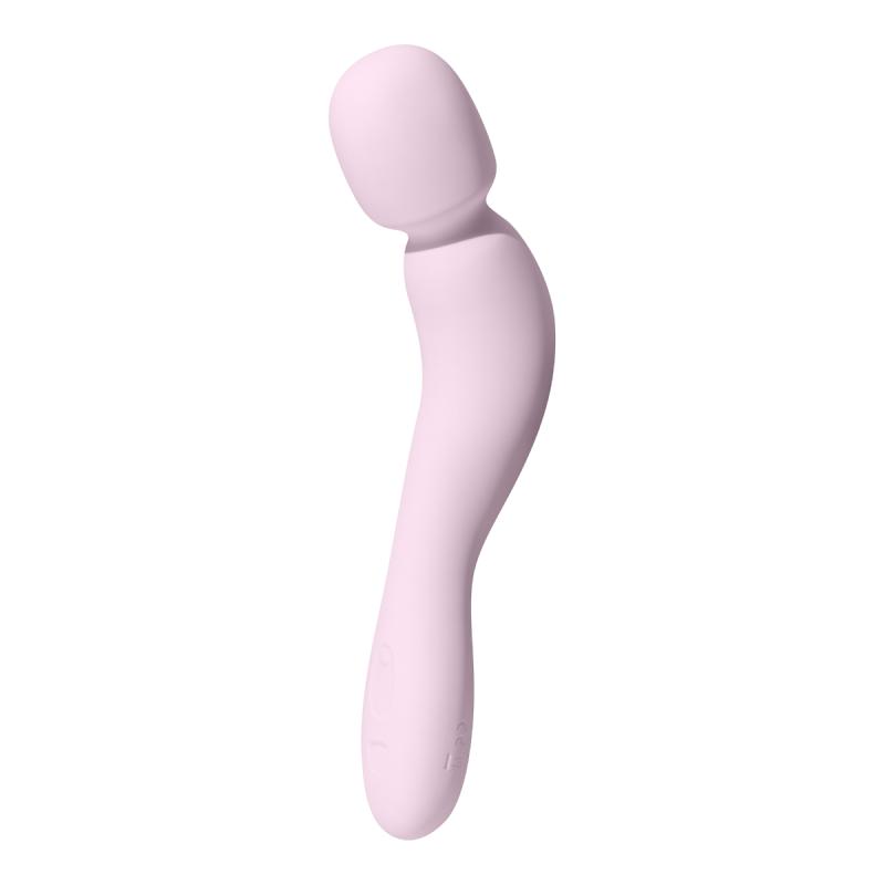 Dame Dame - Com Wand Vibrator Quartz - Roze