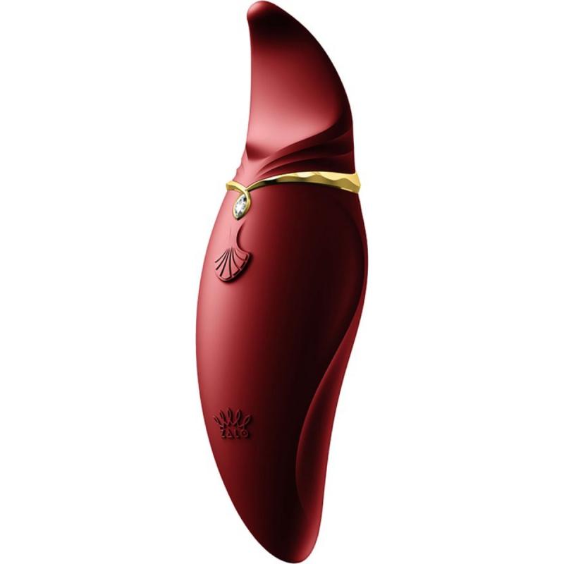 Zalo Zalo - Hero Clitoral Pulsewave Vibrator Wine Red - Rood