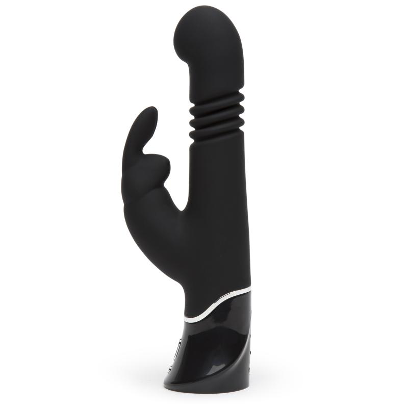 FIFTY SHADES Fifty Shades of Grey – GREEDY GIRL Thrusting G-Spot Vibrator – - Zwart