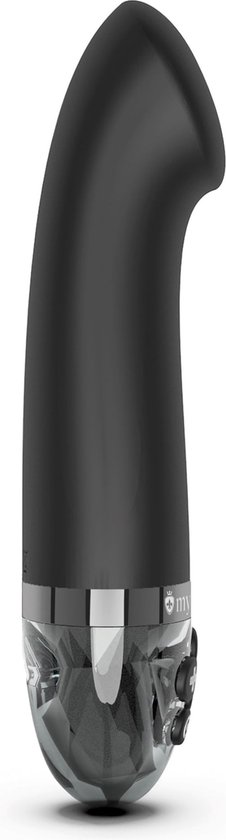 Mystim - Right On Ron eStim Vibrator Black - Zwart