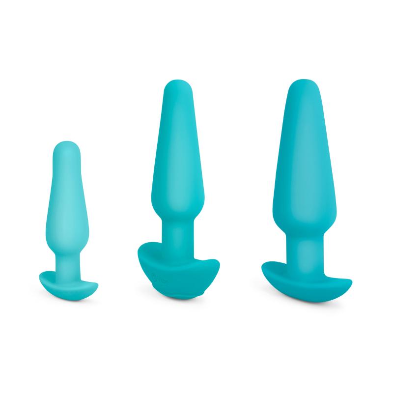 B-Vibe B-Vibe - Anal Training & Education Set Blue - Blauw