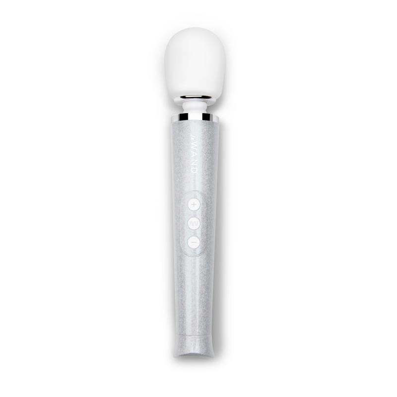 Le Wand LE WAND – Petite All That Glimmers Wand Vibrator – Wit