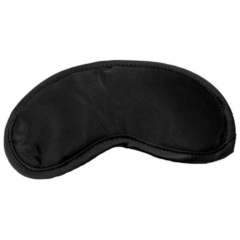 Sportsheets Sportsheets - Sex & Mischief Satin Blindfold Black - Zwart