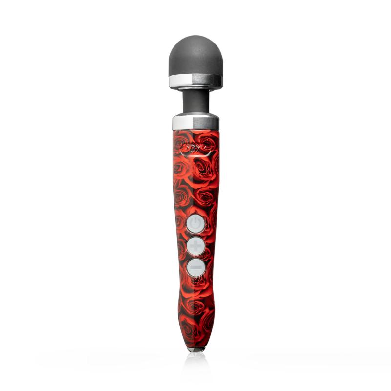 Doxy Doxy - Die Cast 3R Rechargeable Wand Massager Rose Pattern
