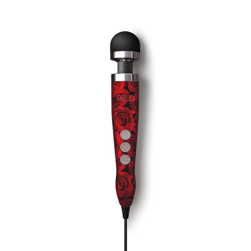 Doxy Doxy - Number 3 Wand Massager Rose Pattern
