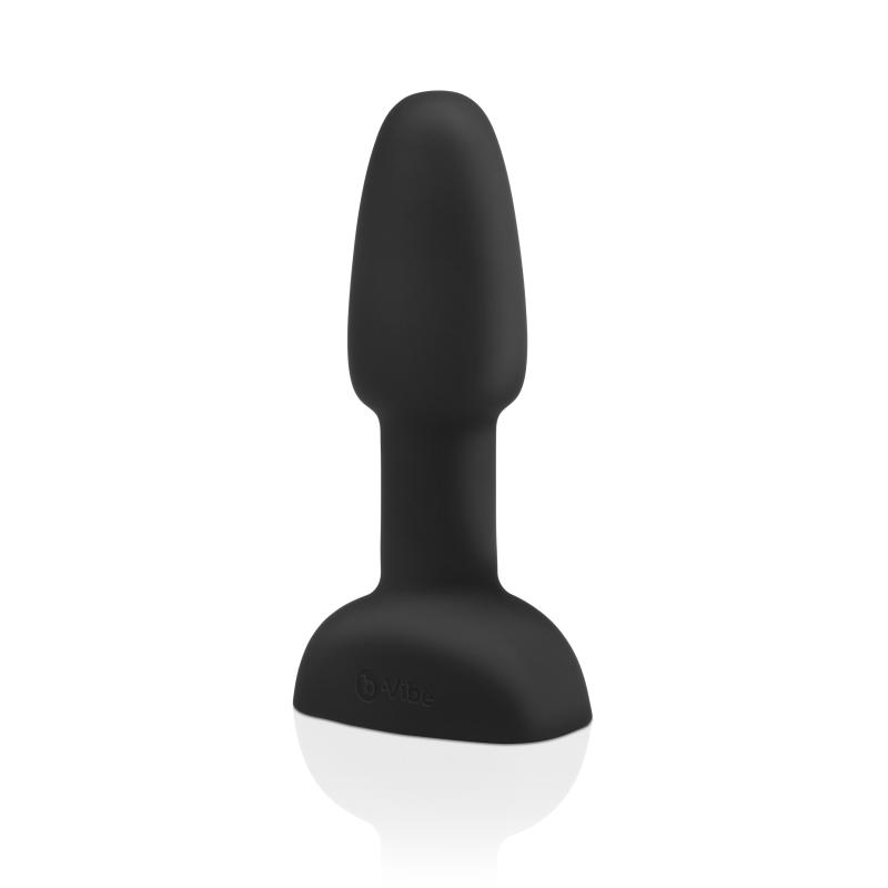 B-Vibe B-Vibe - Rimming Petite Remote Control Plug Black - Zwart