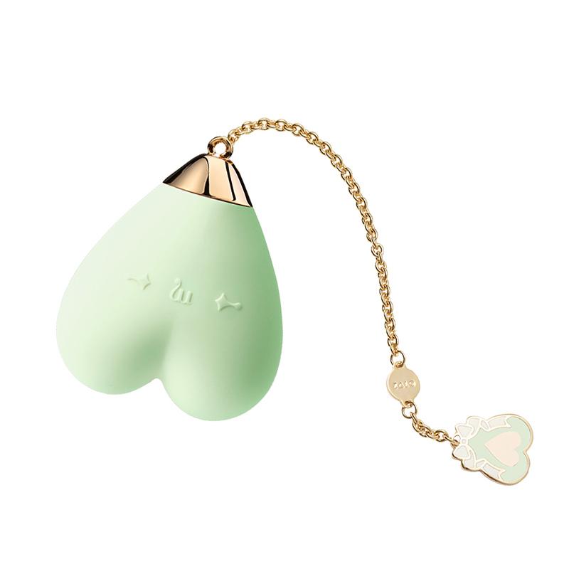 Zalo Zalo - Baby Heart Personal Massager Melon Green - Groen