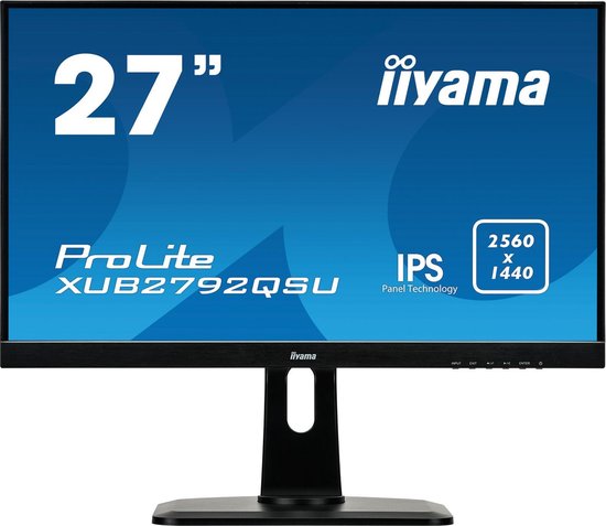 iiyama ProLite XUB2792QSU-B1 - Zwart