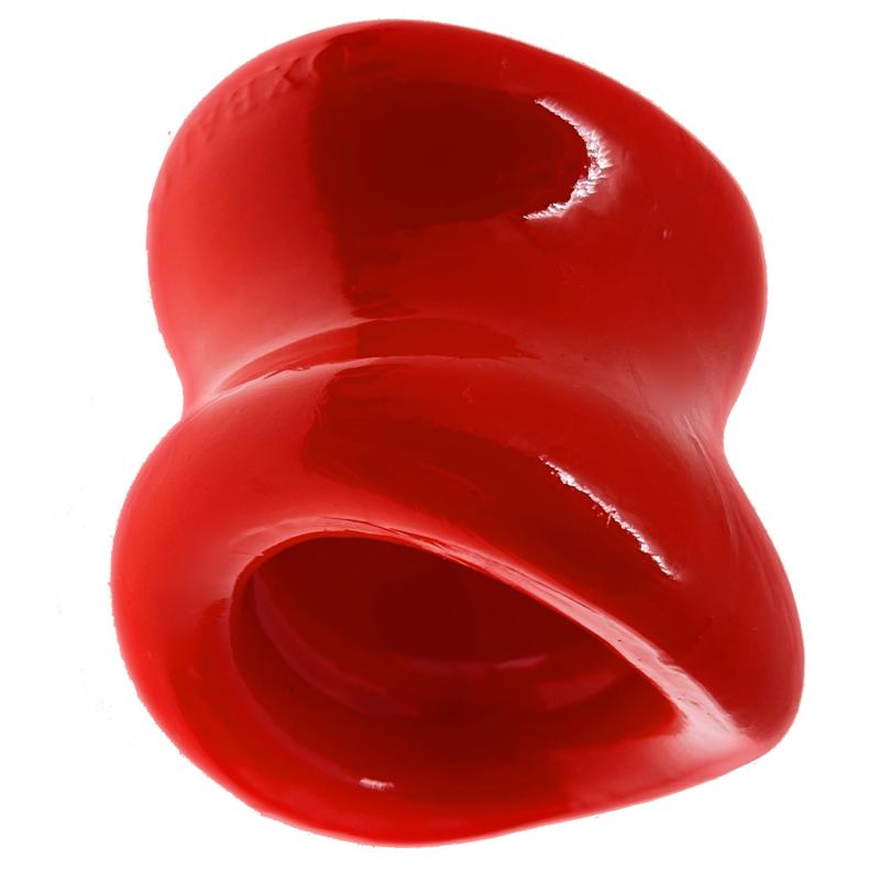 Oxballs - Mega Squeeze Ergofit Ballstretcher Red - Rood