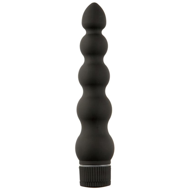 Doc Johnson Doc Johnson - Black Magic Ribbed Vibe Vibrator - Zwart