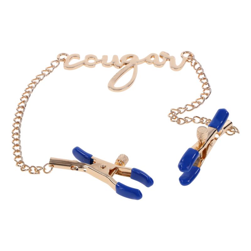 Sportsheets Sportsheets - Cougar Tepelklemmen - Goud