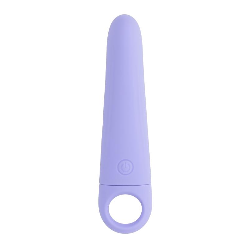 Evolved Evolved - Tart Teaser Vibrator met Ring - 12,5 cm - Paars