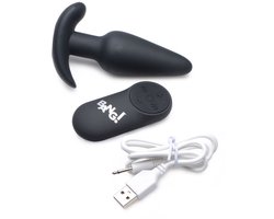 BANG! - Vibrerende Anaalplug met Afstandsbediening - - Zwart