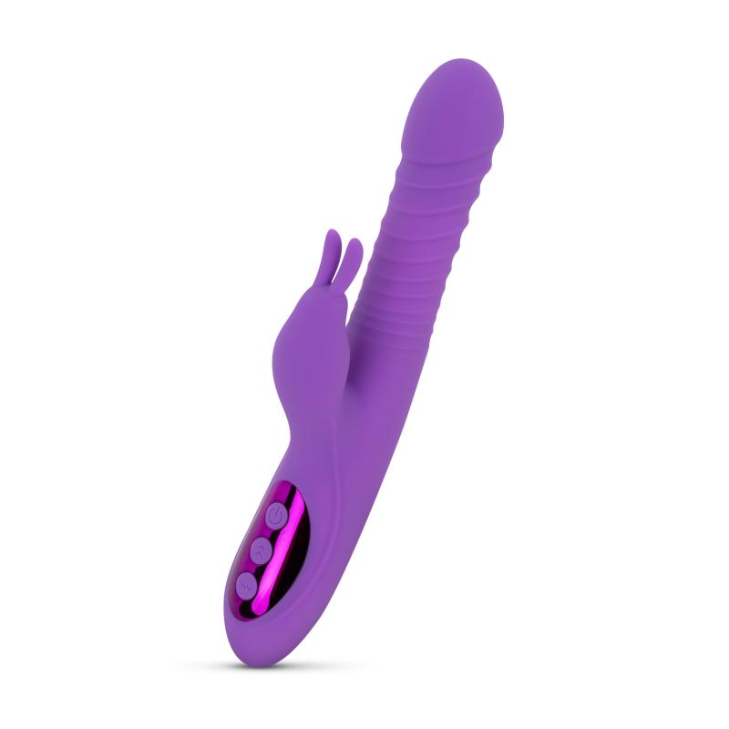Teazers Teazers - Verwarmende Rabbit Vibrator - Paars