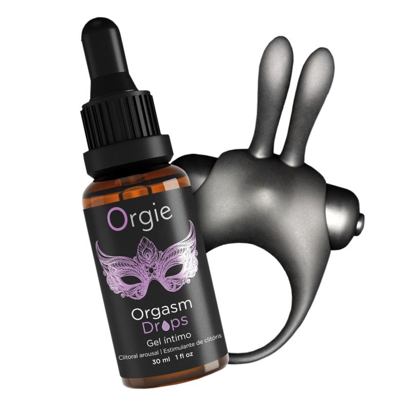 Orgie Orgie - Orgasmic Bunny Clitorale Stimulatie Kit - Zwart