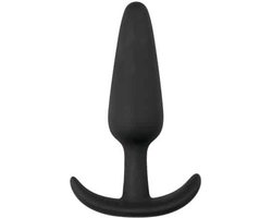 Anal Collection e kleine buttplug met handvat - Zwart