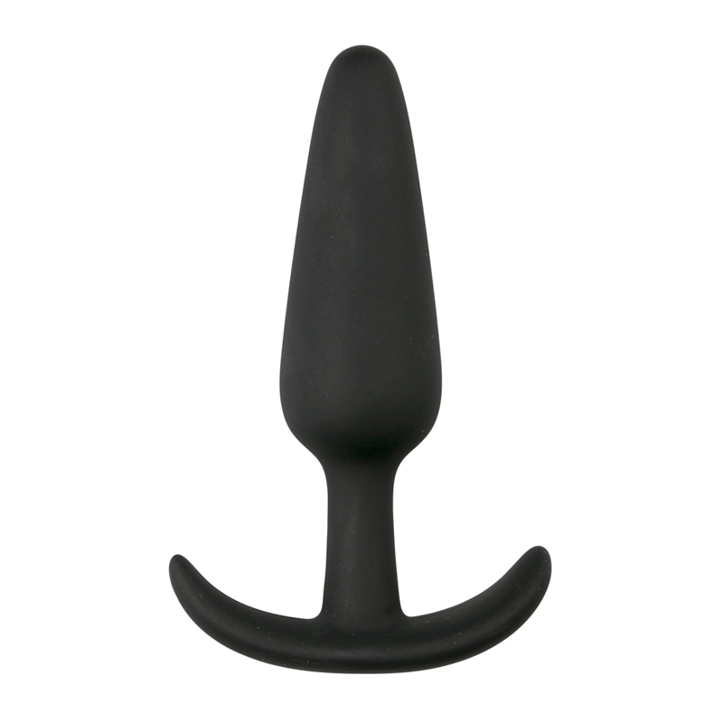 Anal Collection e kleine buttplug met handvat - Zwart
