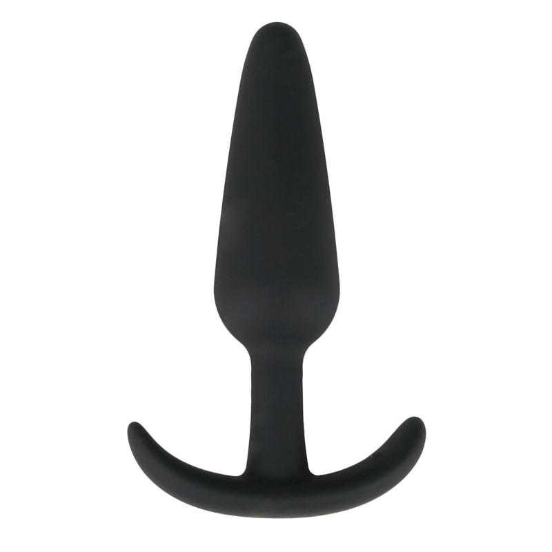 Anal Collection e medium buttplug met handvat - Zwart