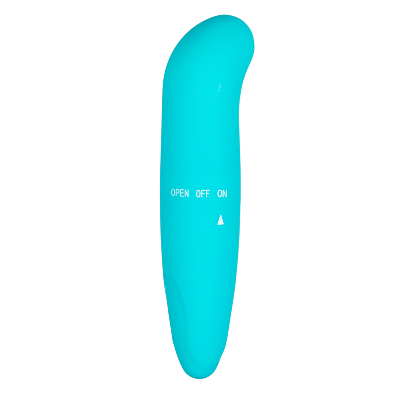 EasyToys Mini G-vibe G-spot vibrator - Turquoise - Blauw