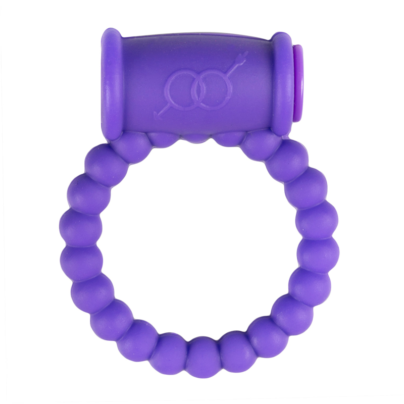 EasyToys Cockring Met Vibrator - Paars