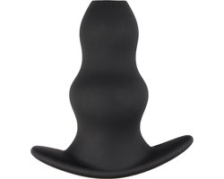 Sinner Gear Holle Siliconen Buttplug - Medium - Zwart