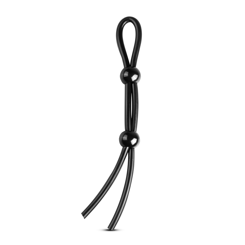 EasyToys Dubbele Verstelbare Cockring - Zwart