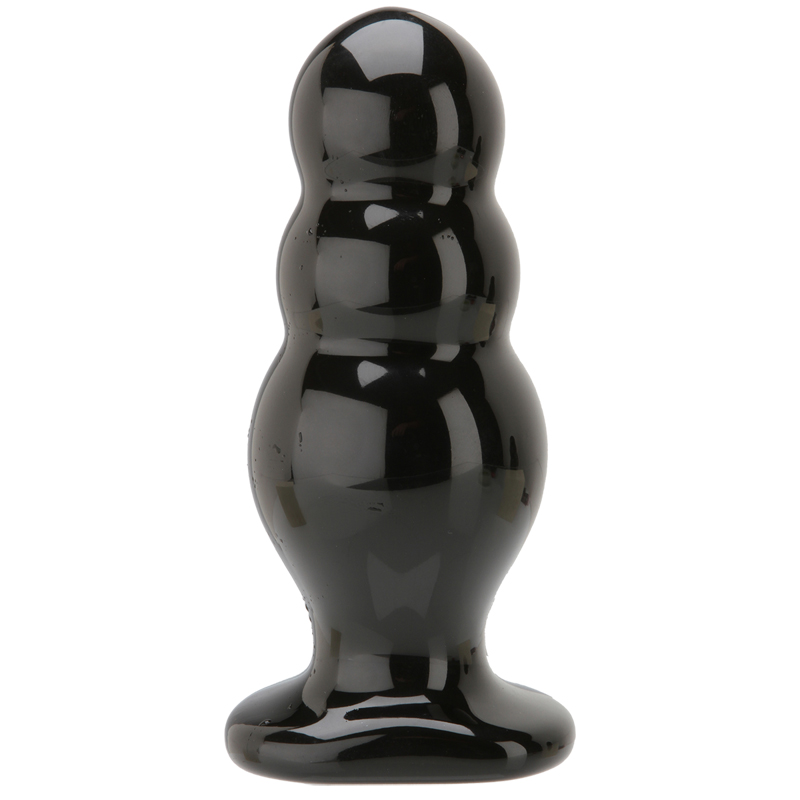 Doc Johnson Master Tool #4 - XL Buttplug - Zwart