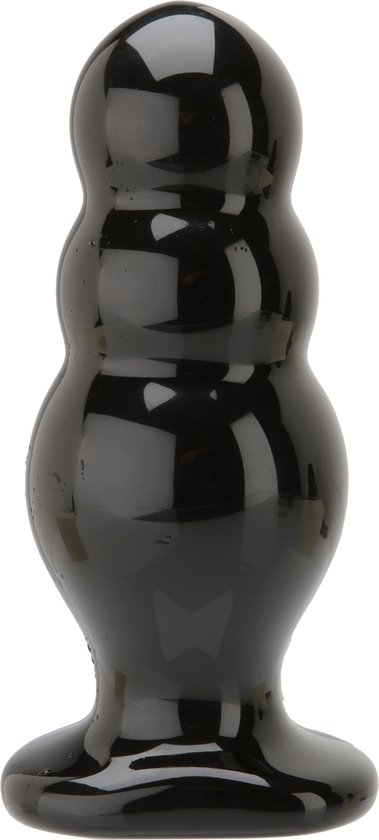 Doc Johnson Master Tool #4 - XL Buttplug - Zwart