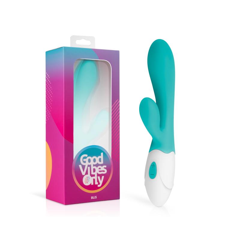 Good Vibes Only Blis Rabbit Vibrator - Groen