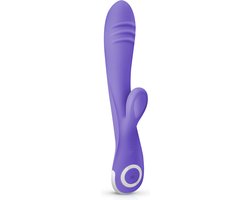 Good Vibes Only Fane Rabbit Vibrator - Paars