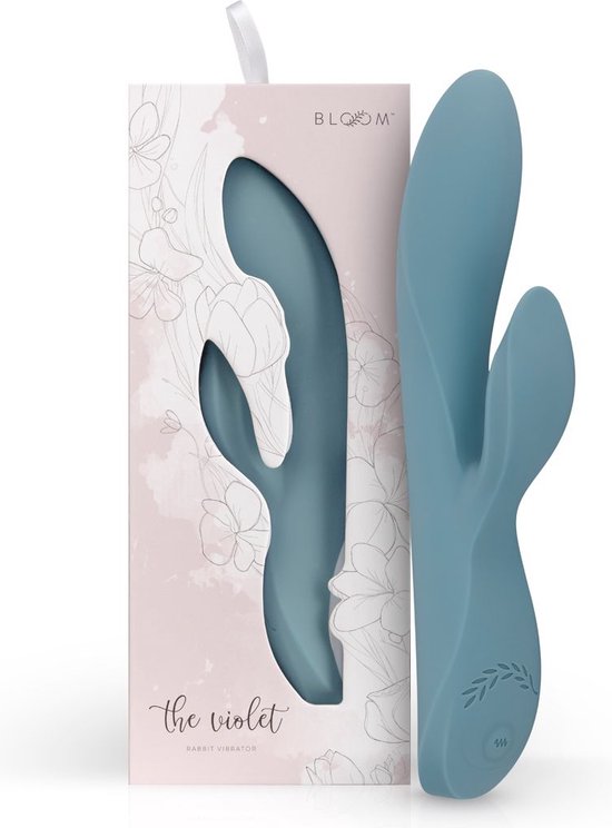 Bloom! The Violet Rabbit Vibrator - Blauw