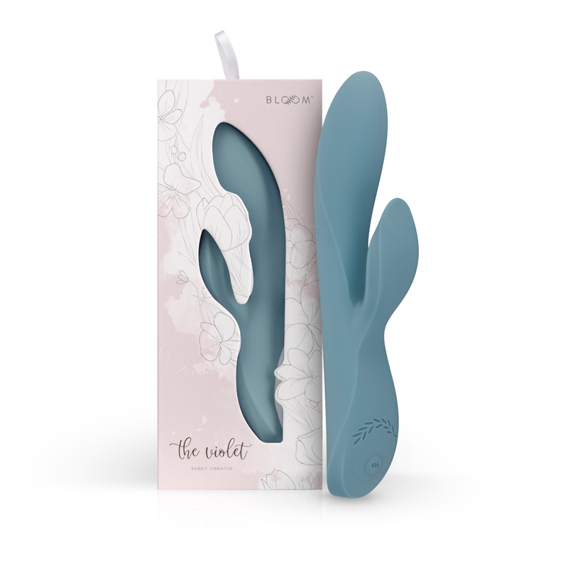 Bloom! The Violet Rabbit Vibrator - Blauw