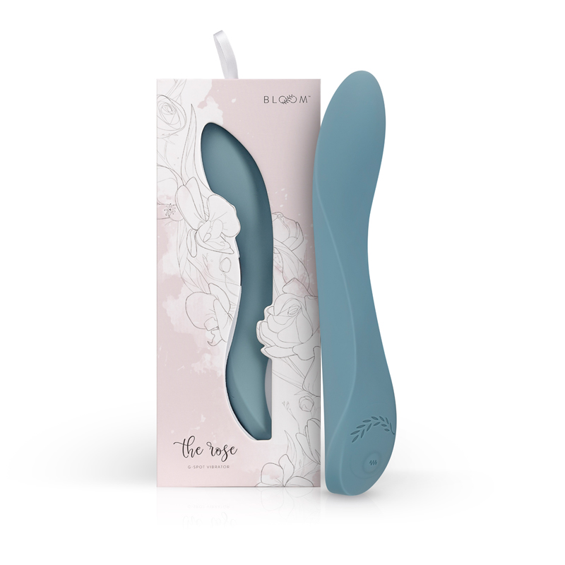 Bloom! The Rose G-Spot Vibrator - Blauw